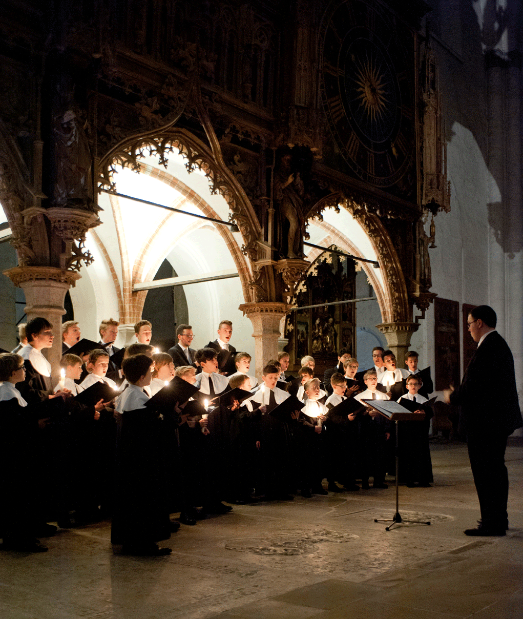 Lübecker Knabenkantorei an St. Marien Lübecker Knabenkantorei an St. Marien